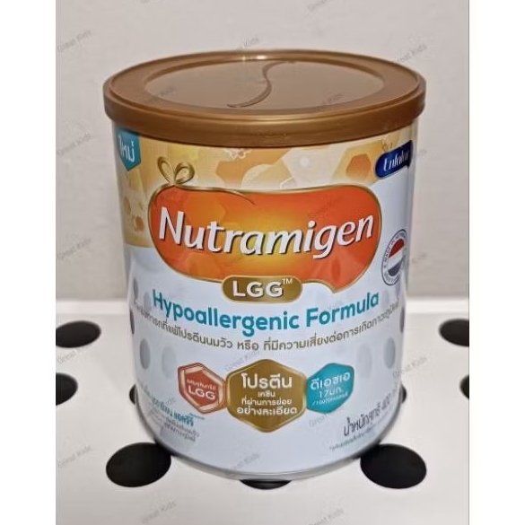 Nutramigen LGG 400g (นูตรามีเยน แอลจีจี) นมผงสำหรับทารกที่แพ้โปรตีนนมวัว