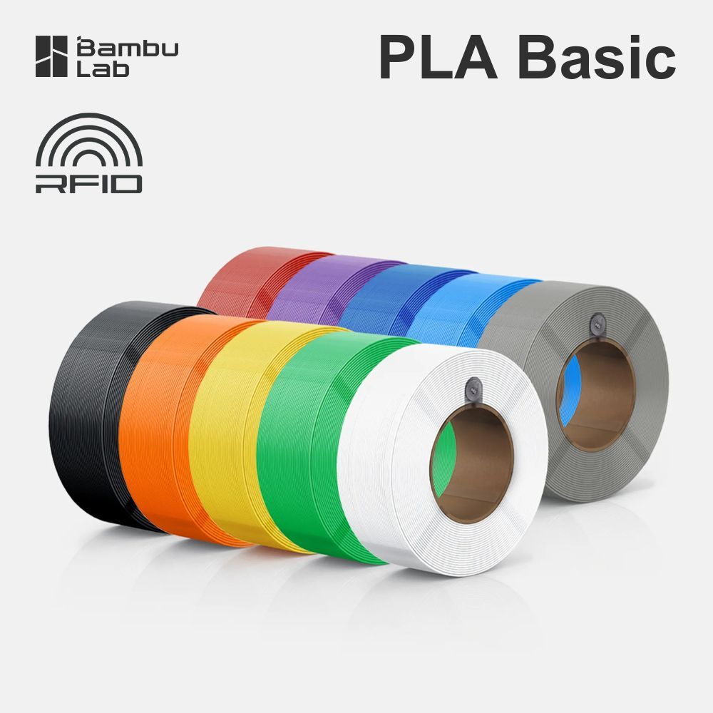 ( ส่งด่วน ) ( Refill ) Bambu Lab เส้นพลาสติก PLA Basic Filament ขนาด 1 กก.