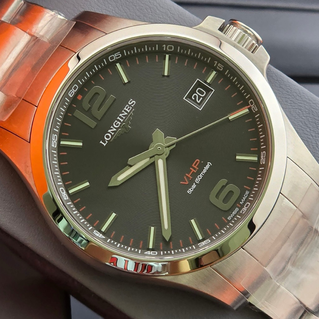 Longines Conquest V.H.P. 43mm Mens Watch Model L3.726.4.56.6