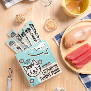 Lickabos แมวเลีย ยกกล่อง Hoya Purrkery Hoya Barkery all natural