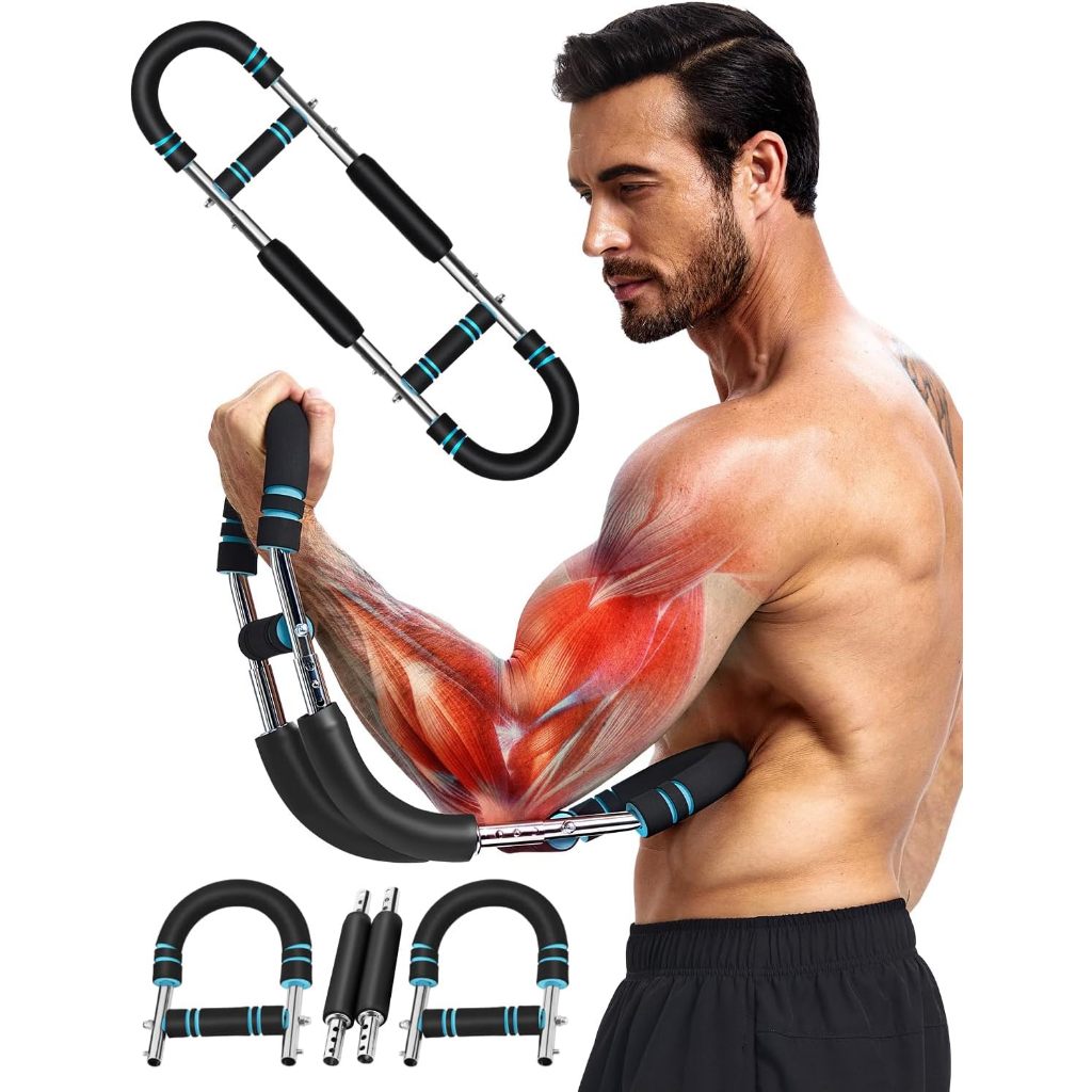 เครื่องฝึกแขน Pro Saker Twister รุ่น 2025 ที่สามารถปรับได้ อุปกรณ์ฝึกแขนสำหรับออกกำลังกายหน้าอกสำหรับผู้ชายและผู้หญิง