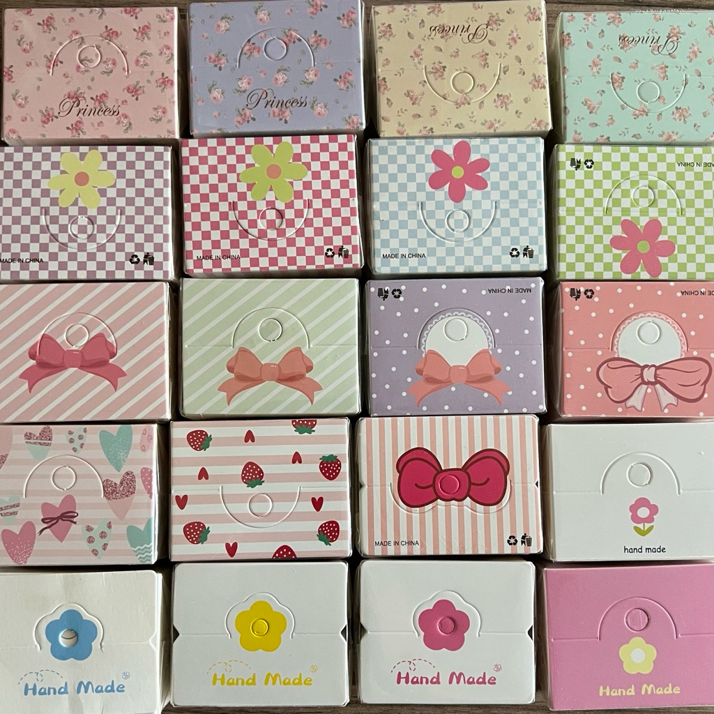 ❗️ถูกสุดๆ หัวกระดาษติดถุง (100 ชิ้น) ขนาด 6.2 x 5ซม.