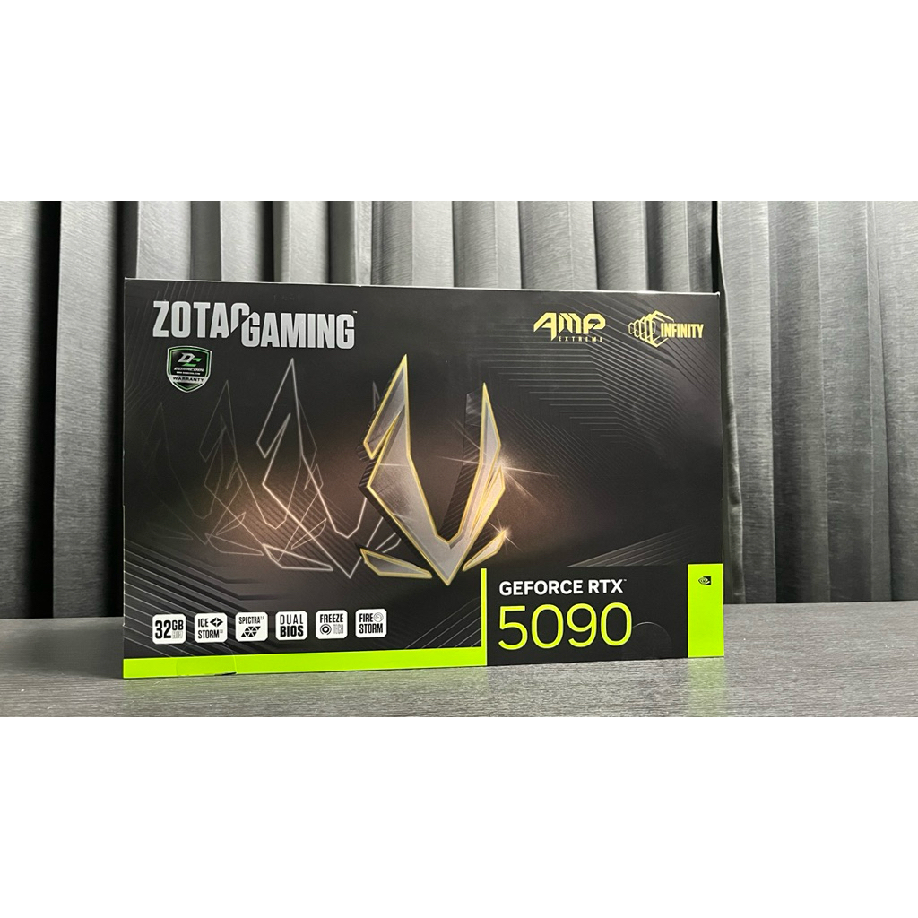 การ์ดจอ RTX 5090 32GB ZOTAC AMP มือ 1