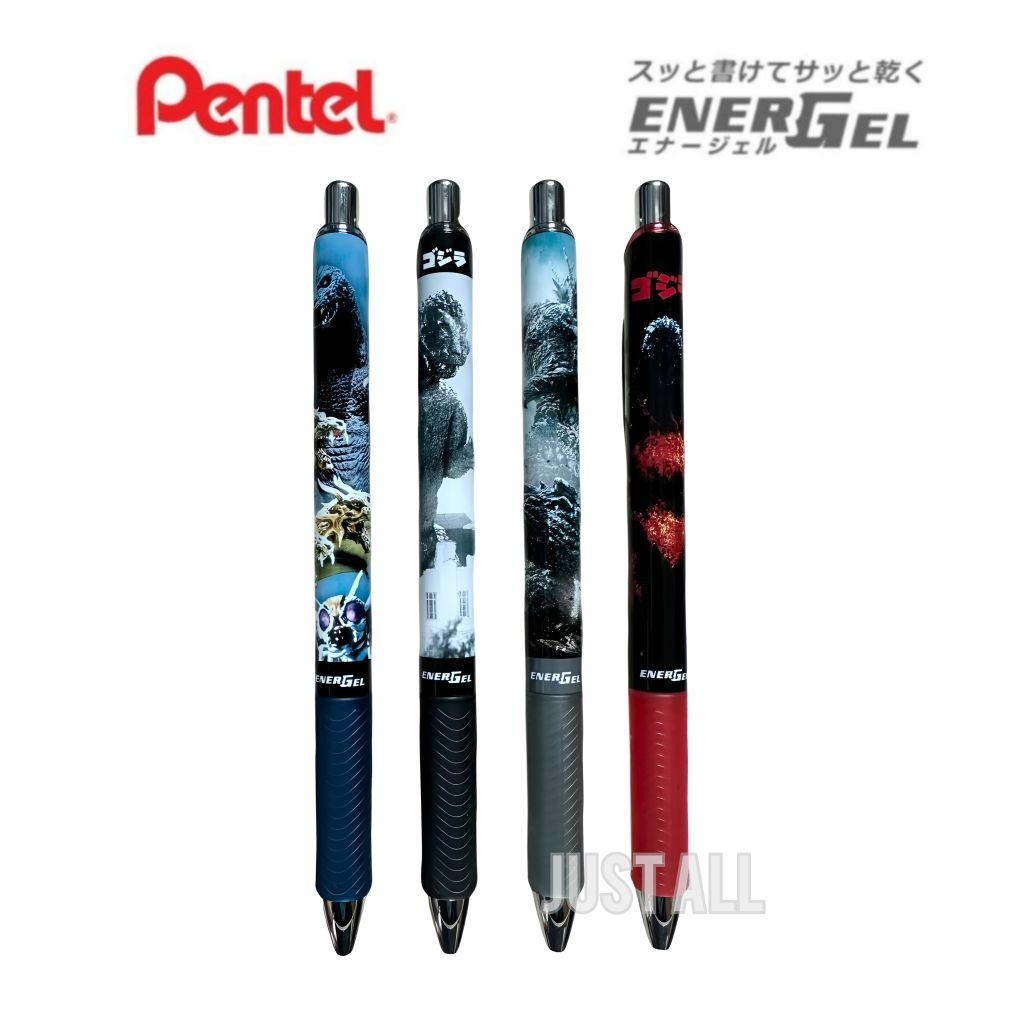 [06/25] Godzilla × Pentel Energel ปากกาหมึกดำแห้งไว 0.5 mm ลาย ก๊อตซิลล่า