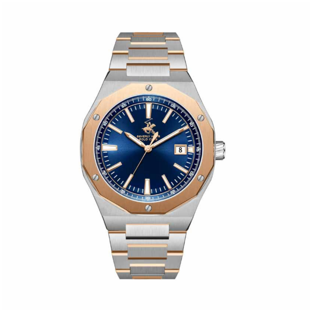 Beverly Hills Polo Club BP3788X.590 MALE 43 MM. นาฬิกา นาฬิกาข้อมือ นาฬิกาผู้ชาย