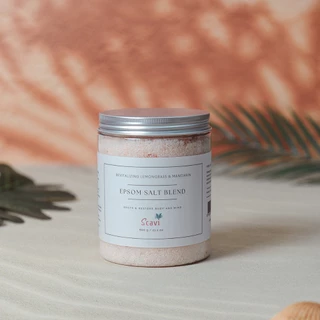 Epsom Salt Blend (Lemongrass & Mandarin) Bath salt Magnesium sulfate