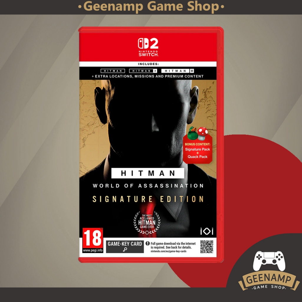 NS2 [มือ1] HITMAN World of Assassination : Signature Edition (R2/EU)(EN) - Nintendo Switch 2