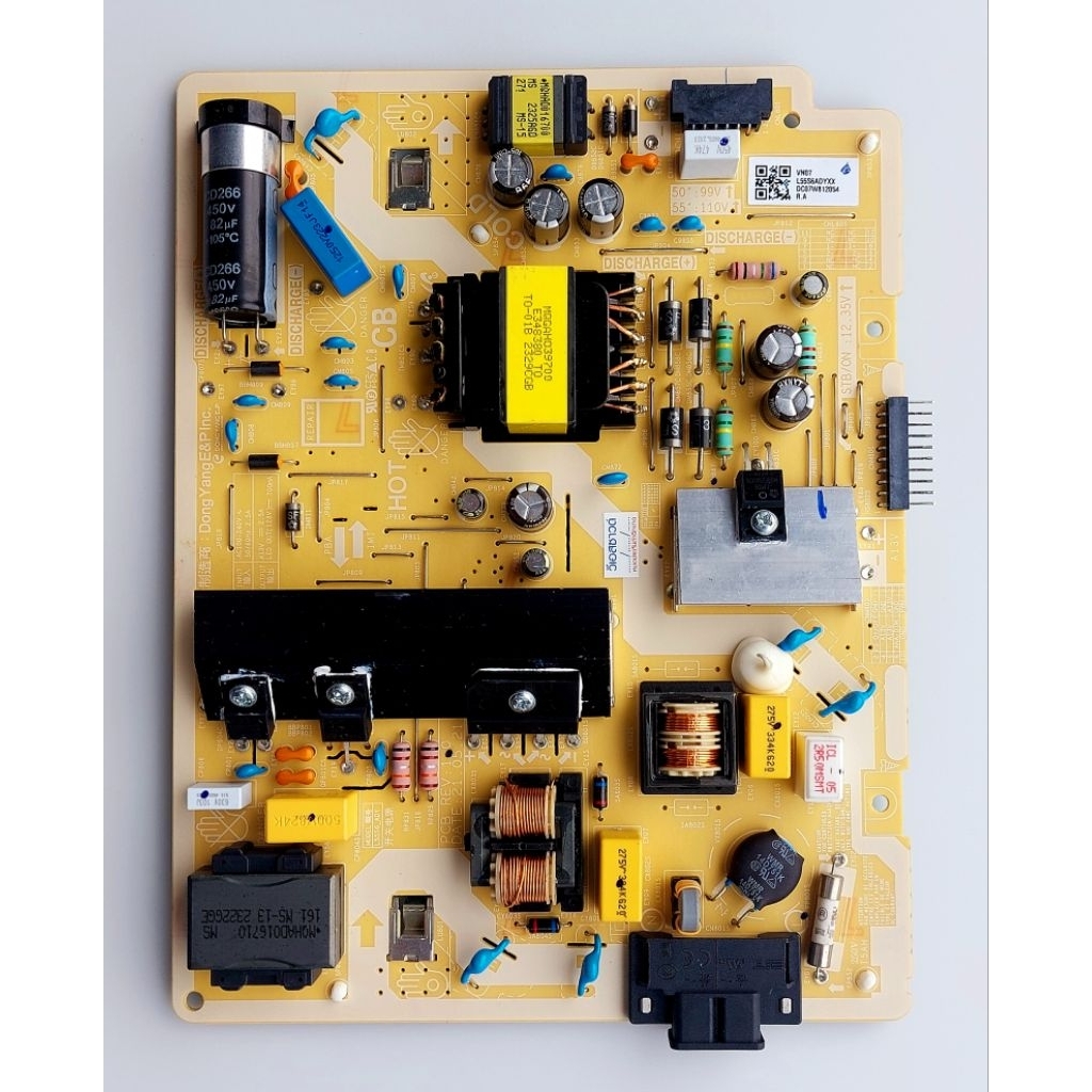 supply TV samsung 55 นิ้วรุ่นUA55AU7700KXXT บอร์ดแท้ถอดสภาพดีพร้อมใช้งาน