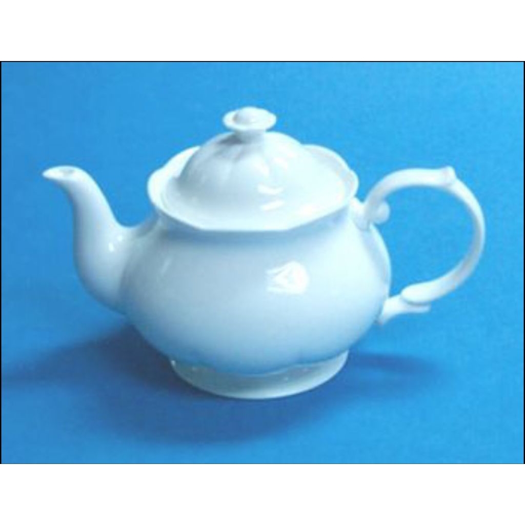 Bone China - N0351/L - กาชาไม่มีที่กรองชา/Tea Pot With Lid 0.48L.