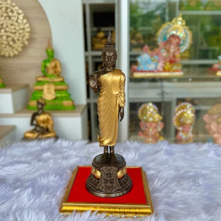 พระประจำวันเกิด หน้าตัก3นิ้ว แร่เหล็กน้ำพี้ แถมฟรีฐานรองพระ สีมันปูเพ้นท์