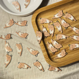 (มีส่งด่วน!!) จี้โลหะ แมวเหมียว 3 สี ราคา/ชิ้น DIY
