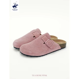 BEVERLY HILLS POLO CLUB New In! รองเท้าแตะสวมหนังกลับ รุ่น LAS9001 สำหรับคุณผู้หญิง