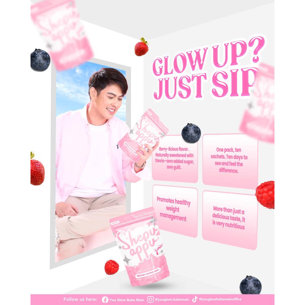 You Glow Babe Sheppu Appu JUice (15g x10sachet) - รูปที่ 3