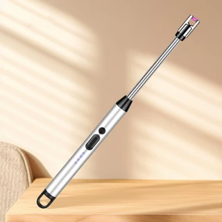 ไฟแช็ค ที่จุดไฟ เตาพกพา หัวฟูแฟชั่น แบบไฟฟ้า ชาร์จ USB