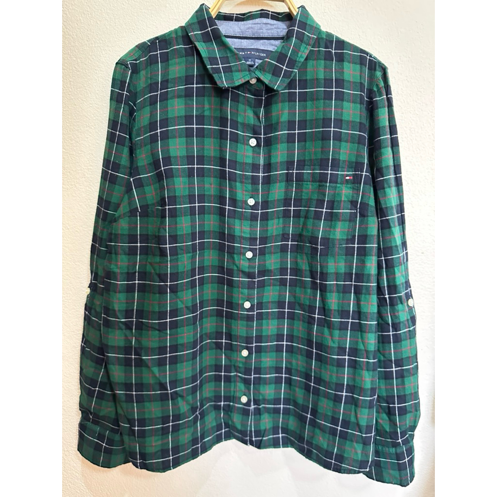 Tommy Hilfiger เสื้อเชิ้ตแขนยาว❗️ใหม่เทียบเท่ามือหนึ่ง