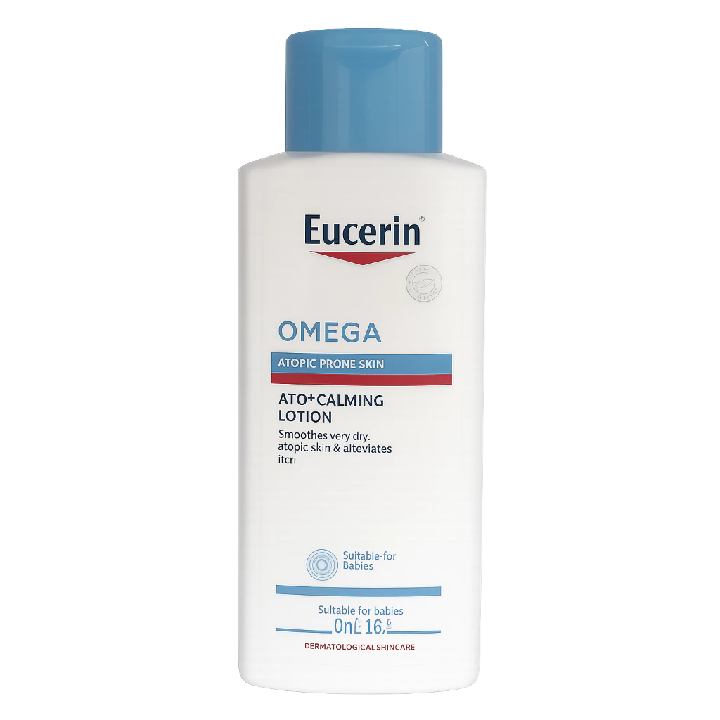 Eucerin Omega ATO-Claming Lotion 250ml ยูเซอริน โอเมก้า ซูทติ้ง โลชั่น 250ml ฉลากไทย [930912]