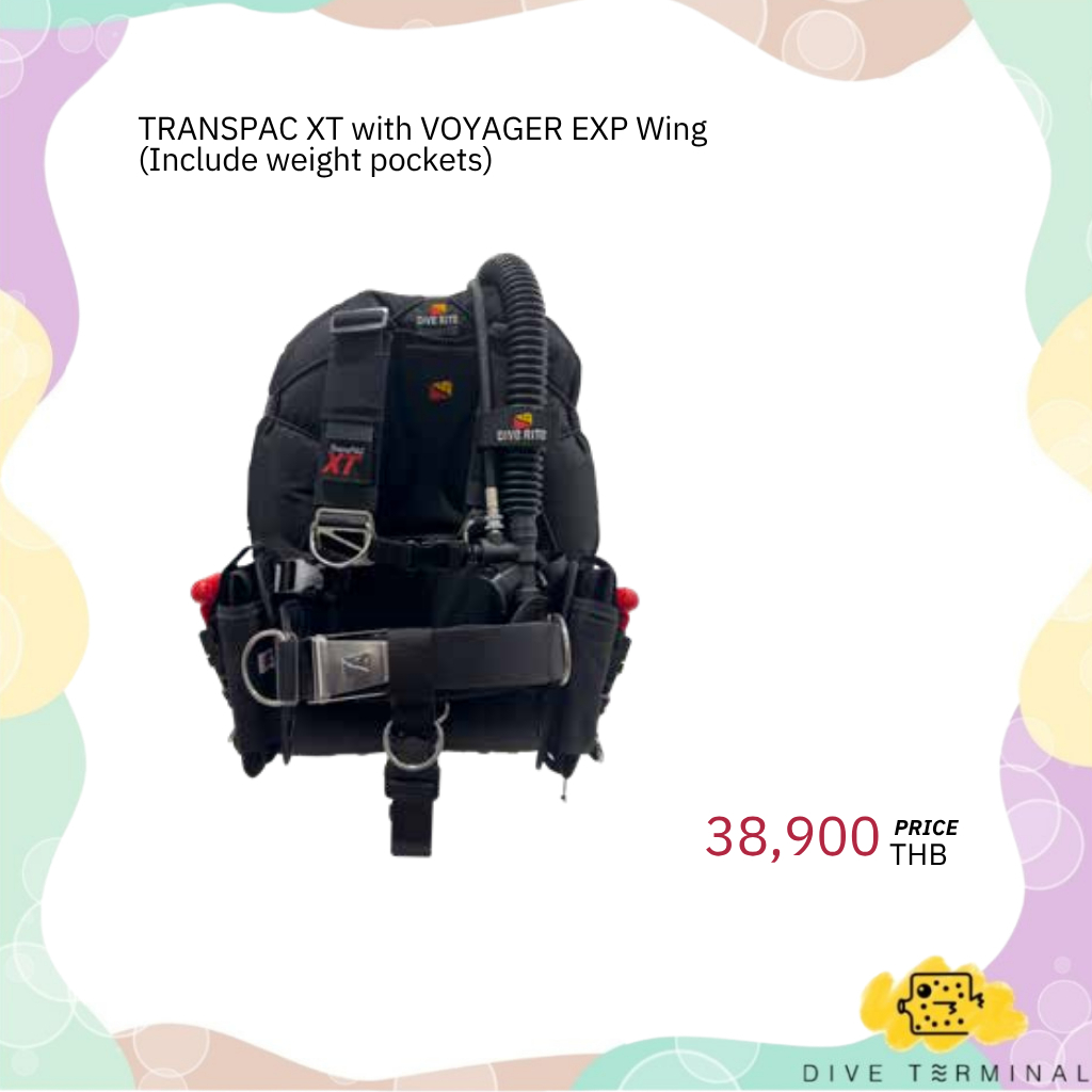 Dive Rite TransPac XT with Voyager EXP Wing 35LB