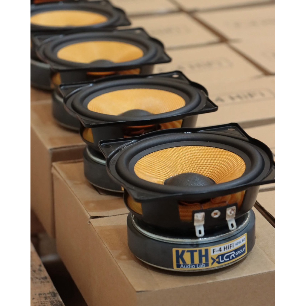KTH4 8ohm60watt หน้าเหลือง hifi ราคาต่อดอก