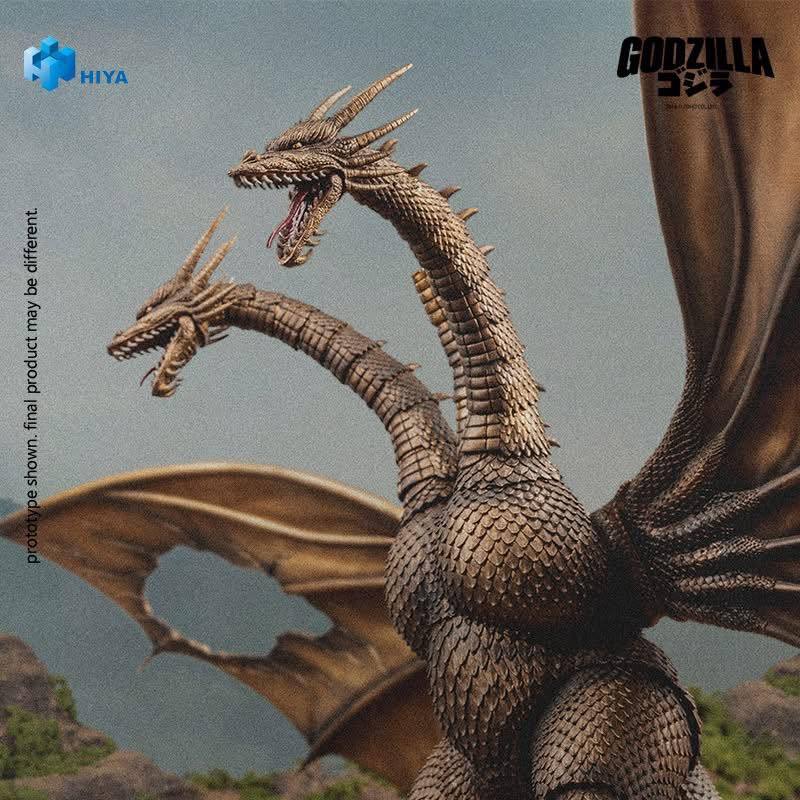 [Preoder] Hiya Toys : Hiya King Ghidorah 1991 Battle Damaged Version