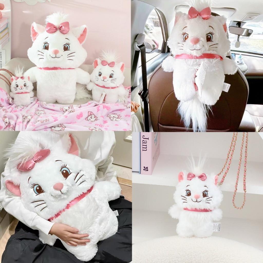 ส่งจากไทย ตุ๊กตา ทิชชู่ กระเป๋าสะพาย Marie แมวมารี น่ารักๆ ของตกแต่งบ้าน ของขวัญ 04099