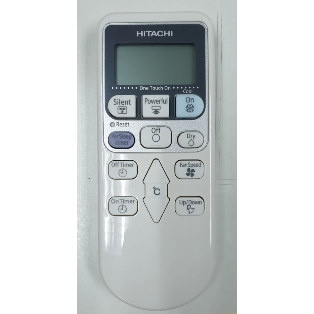 รีโมทแอร์ HITACHI ใชกับแอร์รุ่น RAS-EJ13CJT ของแท้จากศูนย์