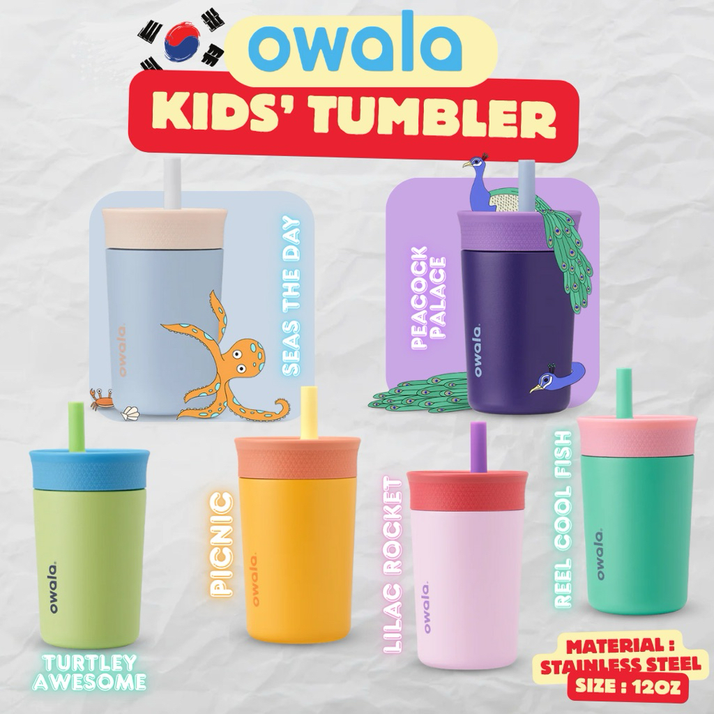 Owala Kids’ Tumbler [Pre-Order] จาก shop เกาหลี ของแท้ 100%