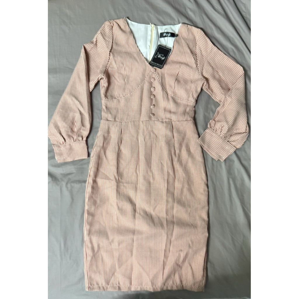 เดรสงานป้าย AP Style มือ 1 ค่ะ M