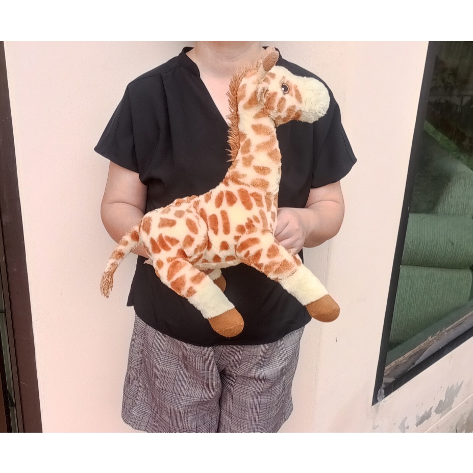 ตุ๊กตายีราฟ ขนนุ่ม Kohls Cares Nancy Tillman Giraffe ท่านั่งสูง 14 นิ้ว