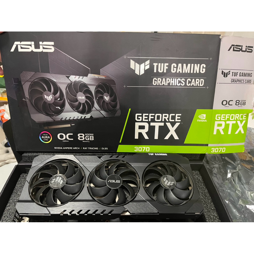 การ์ดจอมือสอง ASUS TUF GAMING/GEFORCE RTX3070