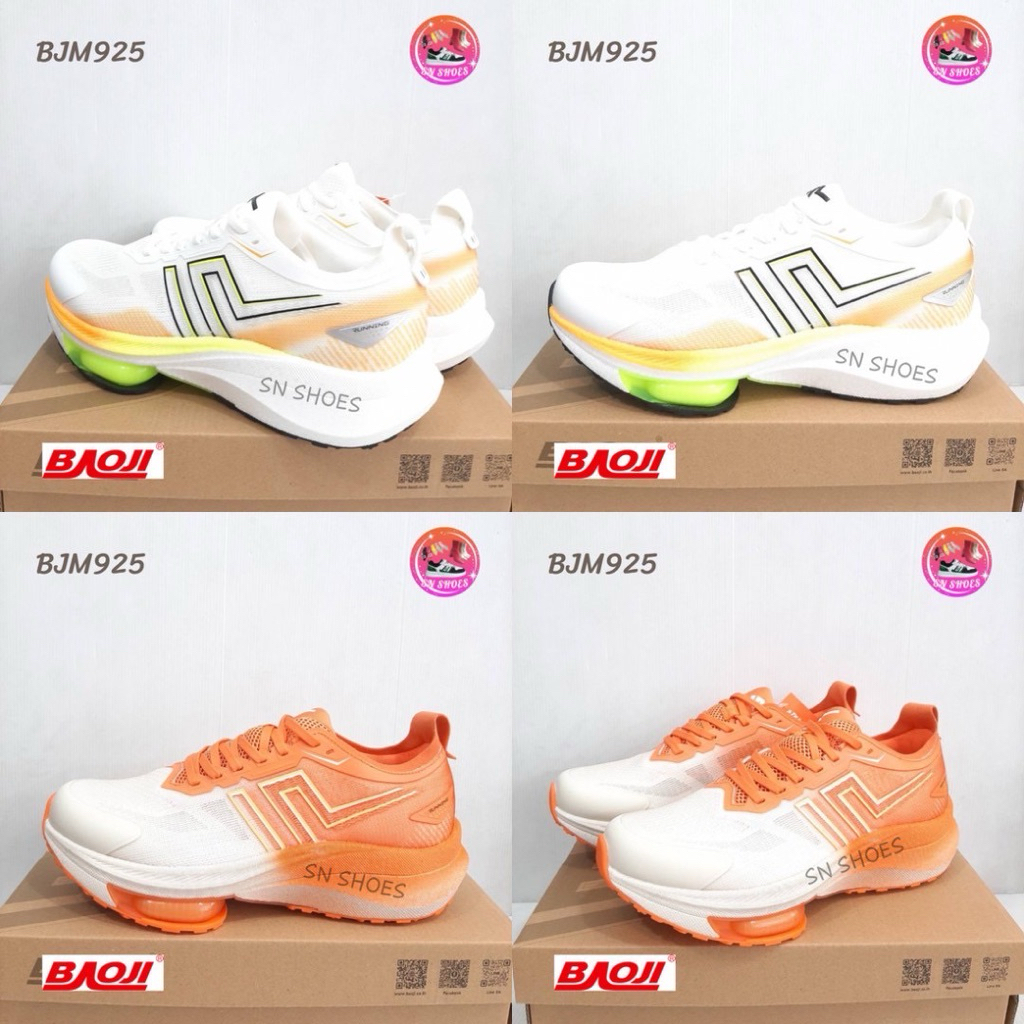 รองเท้าผ้าใบBAOJI เเท้100% BJM 925 รองเท้าผ้าใบผู้ชาย ไซร้ 41-45(รุ่นใหม่)