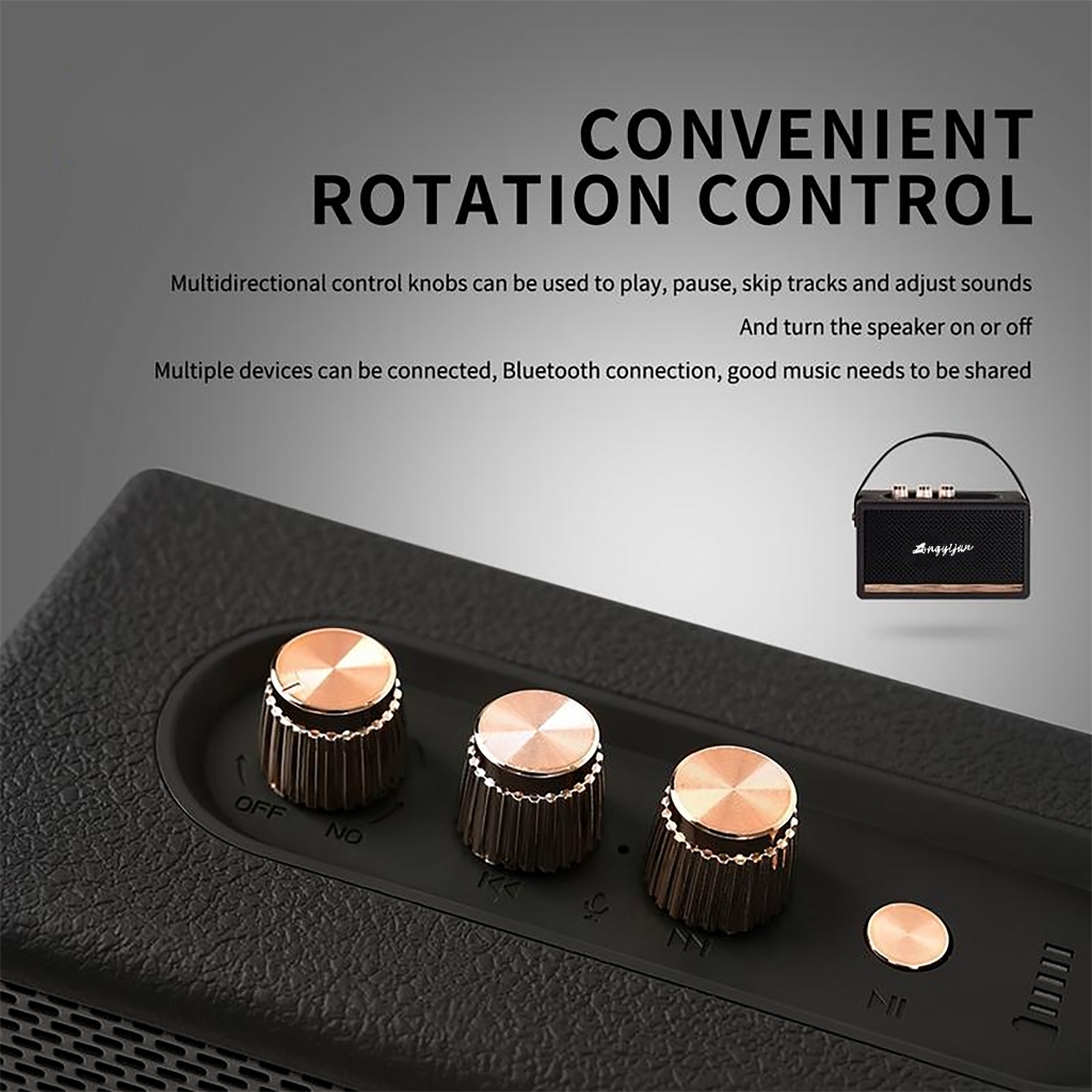 ลำโพงบลูทูธพกพา รุ่น W4 ขนาดพกพา เสียงดี เบสแน่น พร้อมที่หิ้ว ดีไซน์สวย รุ่นใหม่ล่าสุด Bluetooth Speaker - รูปที่ 6