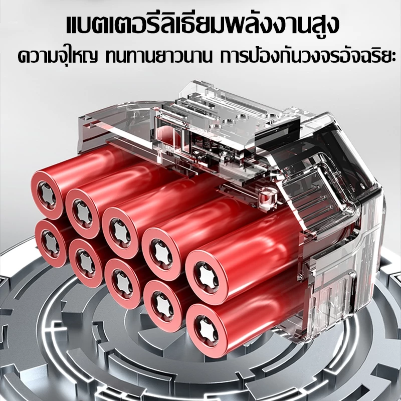【รับประกัน 5ปี】elago เครื่องตัดหญ้าไฟฟ้าไร้สาย แบบพกพา ปรับได้ ยืดหด 5000mAh*2 อุปกรณ์ครบชุด พร้อมแบตเตอรีลิเธียมแท้ thumbnail 7