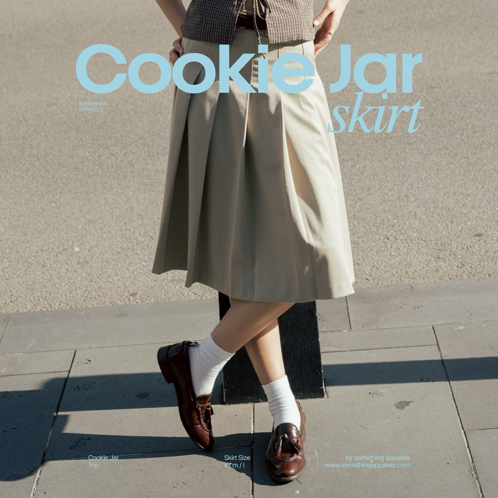 something Cookies jar skirt พร้อมส่ง