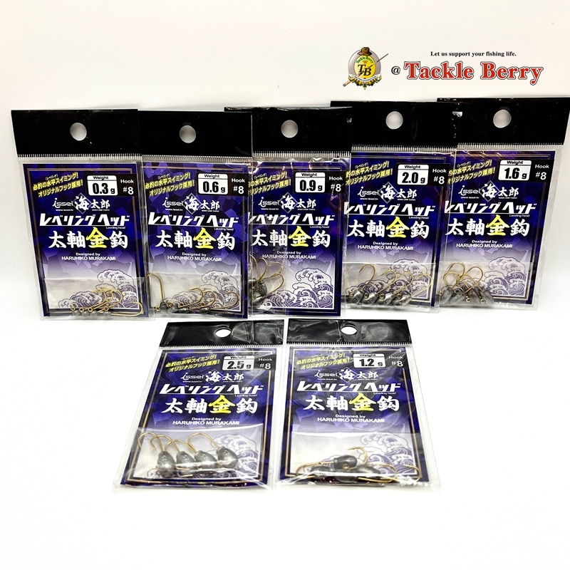ISSEI Kaitaro Leveling Head Thick Shaft Gold Hook หัวจิ๊กงานอะจิ