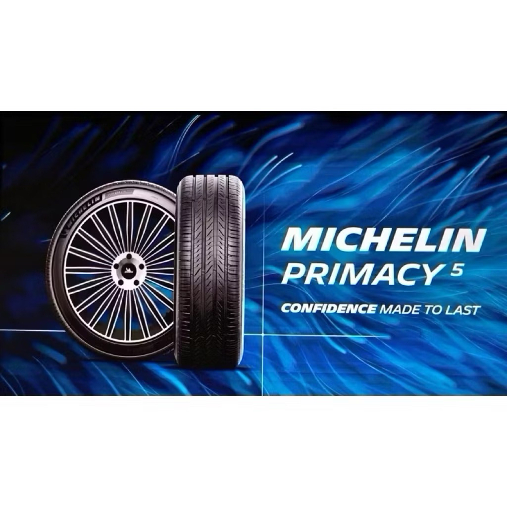 ยางรถยนต์ MICHELIN 215/55 R18 รุ่น PRIMACY5 99V (จัดส่งฟรี!!! ทั่วประเทศ)