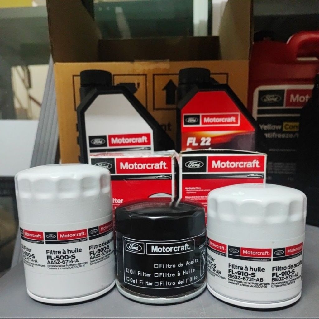กรองน้ำมันเครื่อง Ford Focus, Ford Mustang(เครื่อง 2.3 และ 5.0), Ford Fiests, Ford Ecosport แท้ เครื