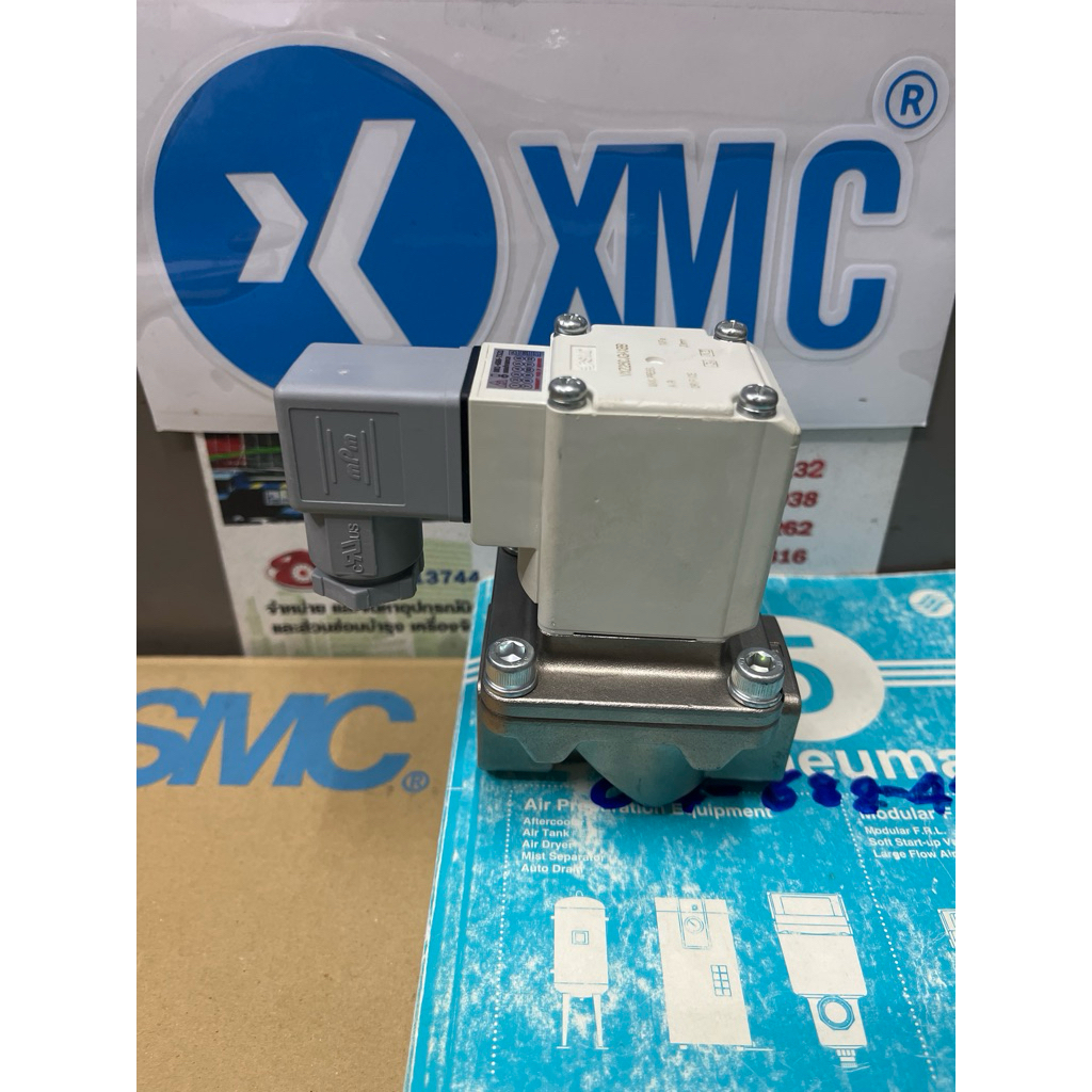 SMC VXZ250JGAXBB Solenoid valve สแตนเลสวาล์วน้ำวาล์วลม