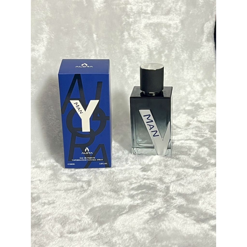 น้ำหอม ALORA Y MAN  EAU DE PARFUM ขนาด 100ml. กลิ่นผู้ชายสะอาดๆ เท่ๆ