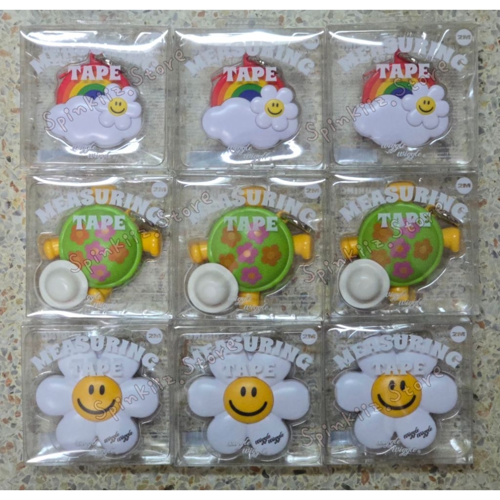 (สินค้าพร้อมส่ง!!!) Wigglewiggle Measure Tape สายวัดแบบตลับ (ส่งแมสได้คะ🛵)