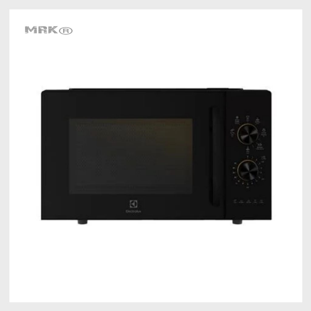 Electrolux EMG23K22B ไมโครเวฟ 23 ลิตร 800 วัตต์ พร้อมระบบย่าง 1000 วัตต์ ฟังก์ชันอุ่นกรอบ Grill