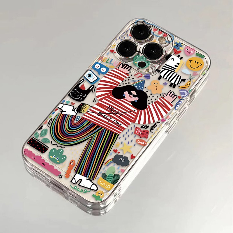 เคสFor Samsung A16 A55 A26 A36 A56 A07 A17 A05S A14 A15 A22 A23 A35 A53 A54 S24 FE S25 ULTRA ซิลิโคนใสนิ่ม กันกระแทก