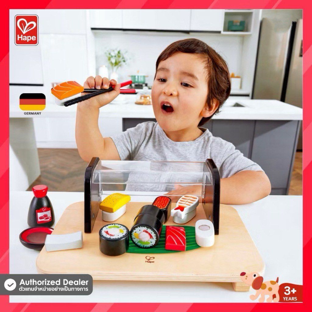 Hape - เซตซูชิสดใหม่ Sushi Time (3Y+) - E3186