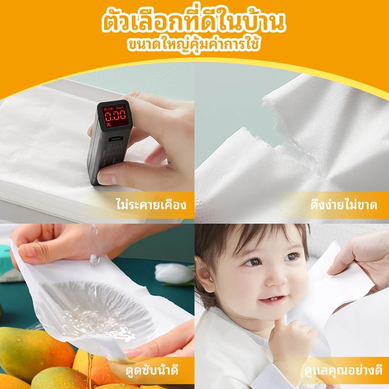 【แค่ 1 บาท! 】ทิชชู่มินิแบบพกพา สะดวกทุกการใช้งาน นุ่ม ซึมซับดี น้ำหนักเบา ใช้ได้ทั้งบ้านและนอกบ้าน tissue thumbnail 5