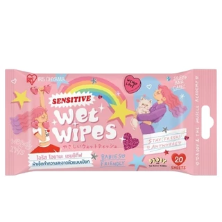 OHYAMA - DADDY Wet Tissue (สูตรเซนซิทีฟ) ไอริส โอยามะ แดดดี้ เวท ทิชชู่ ผ้าเช็ดทำความสะอาดผิว