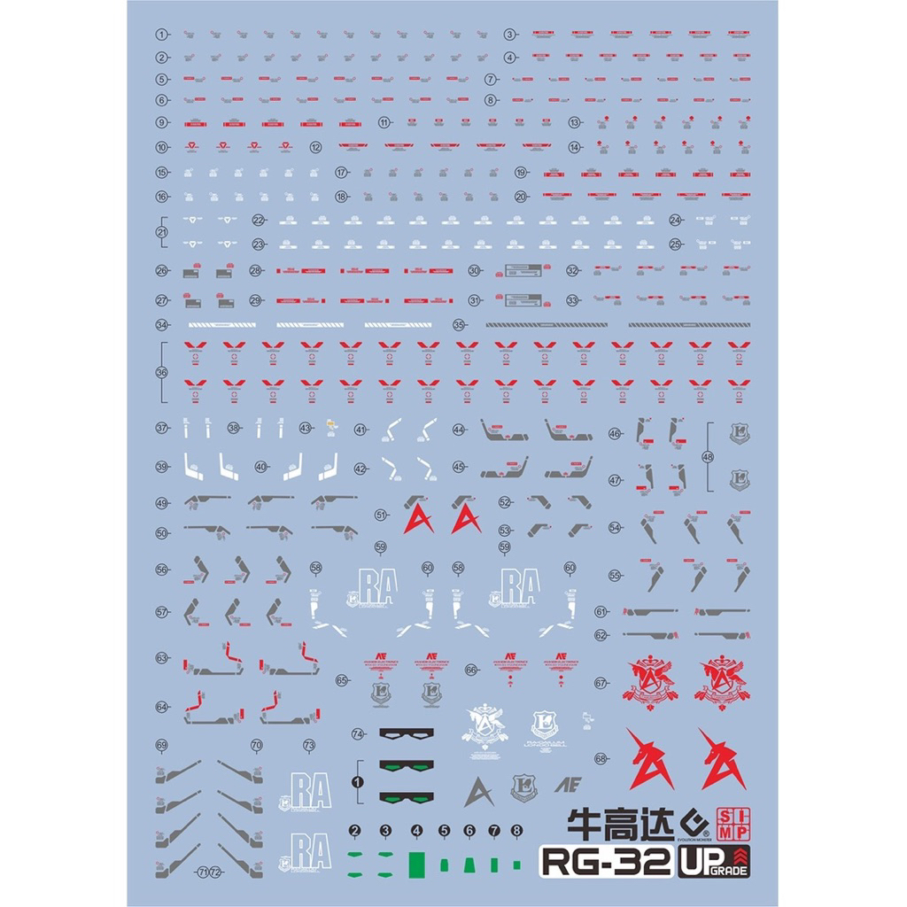 ✅พร้อมส่ง  ดีคอลน้ำ DECAL【EVO】RG 1/144 Nu Gundam สะท้อนแสงแบล็คไลท์ ราคา ถูกที่สุด ดีลบีเคเค แกลเลอรีภาพที่ 2