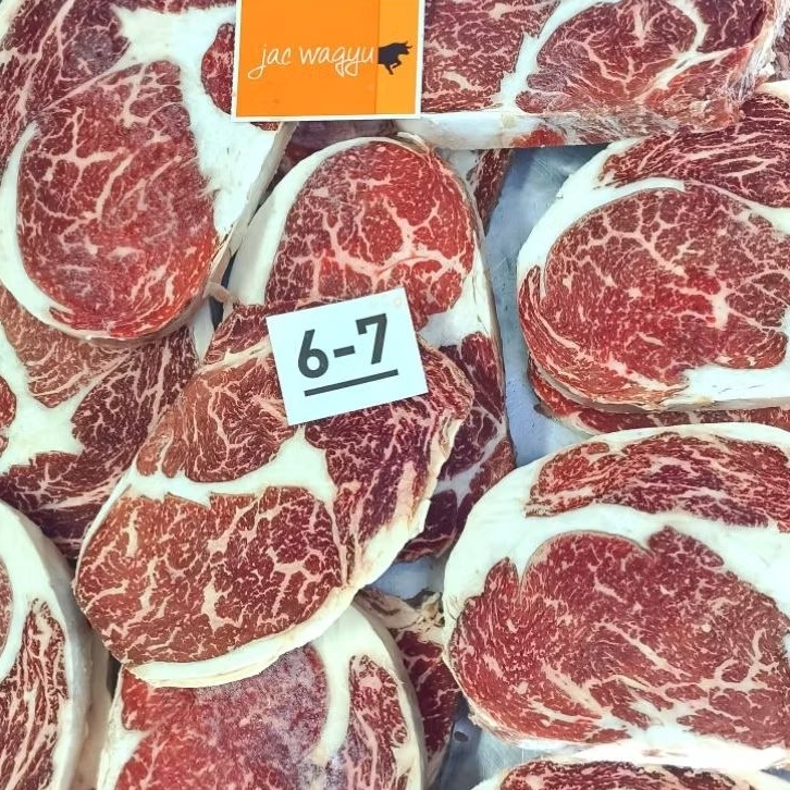 Ribeye Marbling Score 6-7 ( Jac Wagyu ) 300-340g - (เเจ๊ค วากิว) เนื้อริบอาย คะแนนไขมันแทรก 6-7 ขนาด