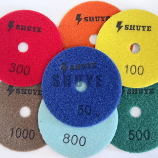 SHUYE  แผ ่ นขัดแห ้ งเพชรขนาด 4 นิ ้ วแผ ่ นขัดแบบยืดหยุ ่ …