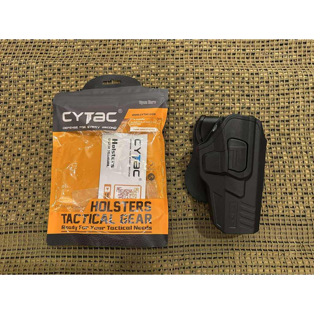 ซองพกนอก G17 Gen 1,2,3,4 เเละ 5 ถนัดขวา ยี่ห้อ Cytac รุ่น Defender