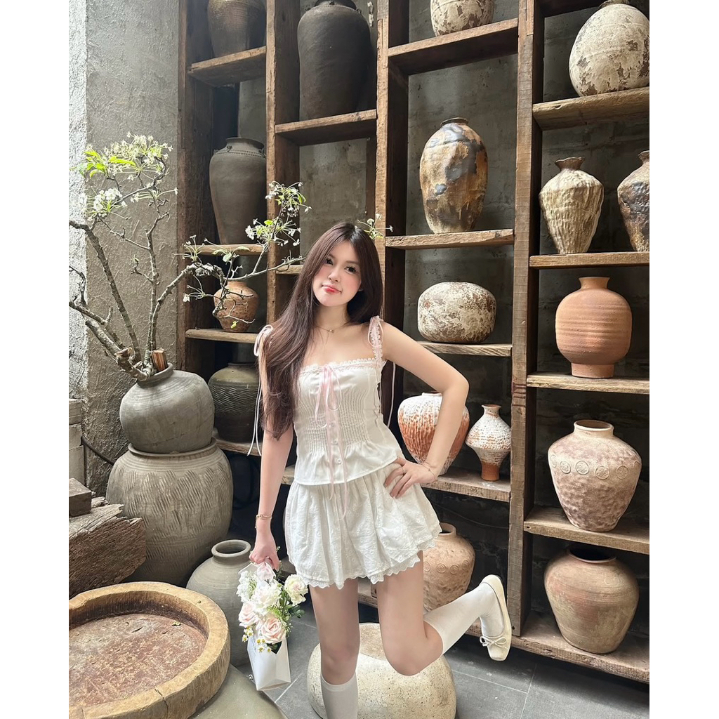 📍 Pre/ Areum.room_ ( Ivy Top , Windy Skirt ) แบรนด์เวียดนาม (14-20days) 🇻🇳 อ่านด้านล่างก่อนสั่ง