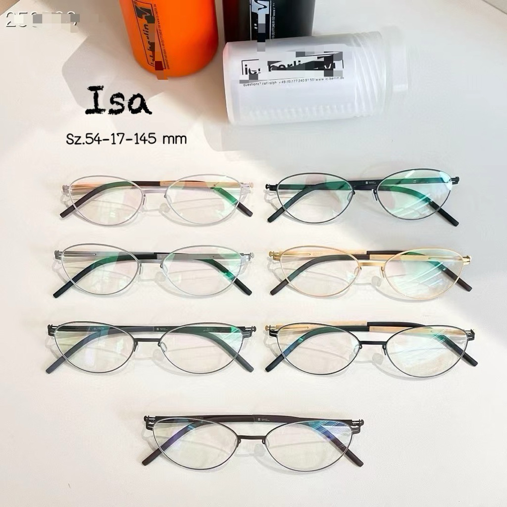 กรอบแว่นตา ic berli* •Isa• (premium hight Quality)คุณภาพสูงสุด บาง ทน
